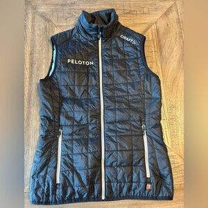 Peloton Black Quilted Vest Women’s by Craft Size Small